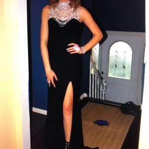 Sherri Hill black dress